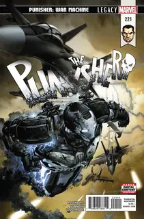 Cover of The Punisher #221