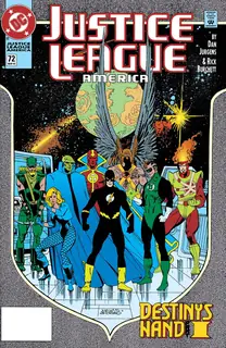Cover of Justice League America #72