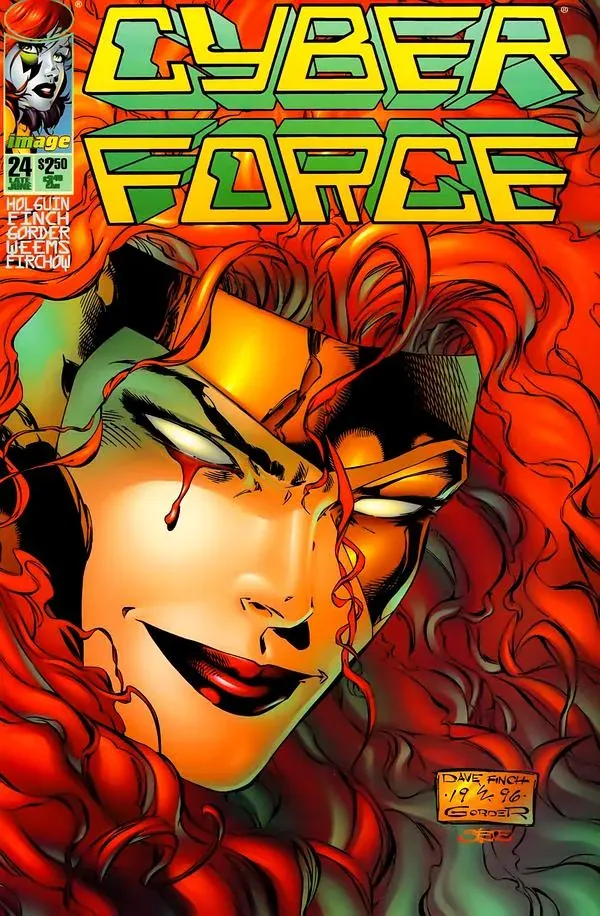 Cover of Cyberforce #24