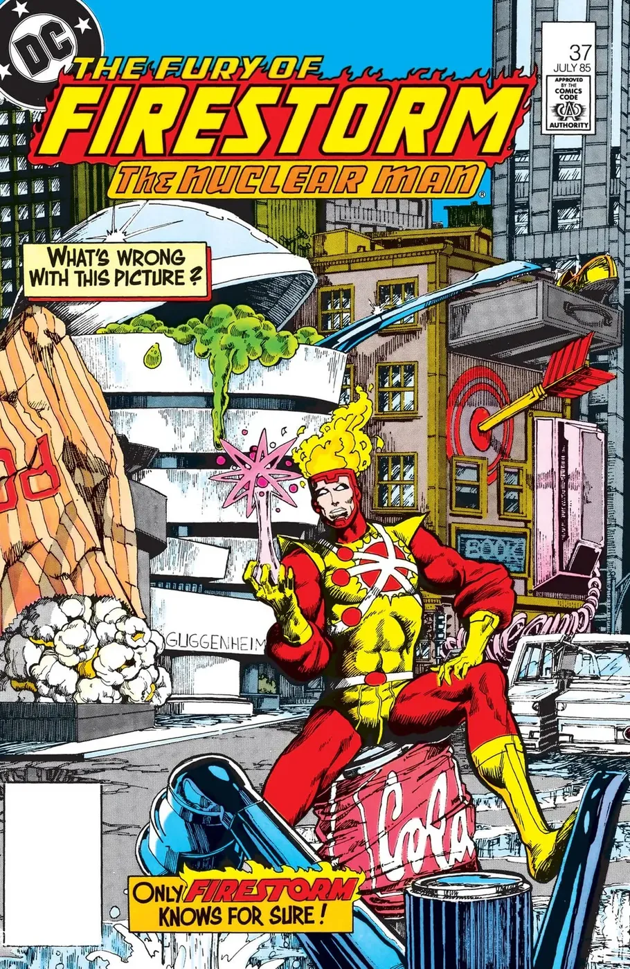 Cover of The Fury of Firestorm #37