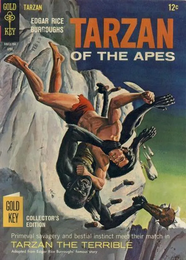 Cover of Edgar Rice Burroughs' Tarzan of the Apes #166