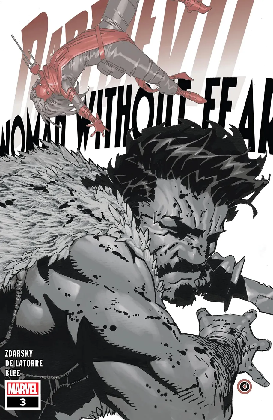 Cover of Daredevil: Woman Without Fear #3
