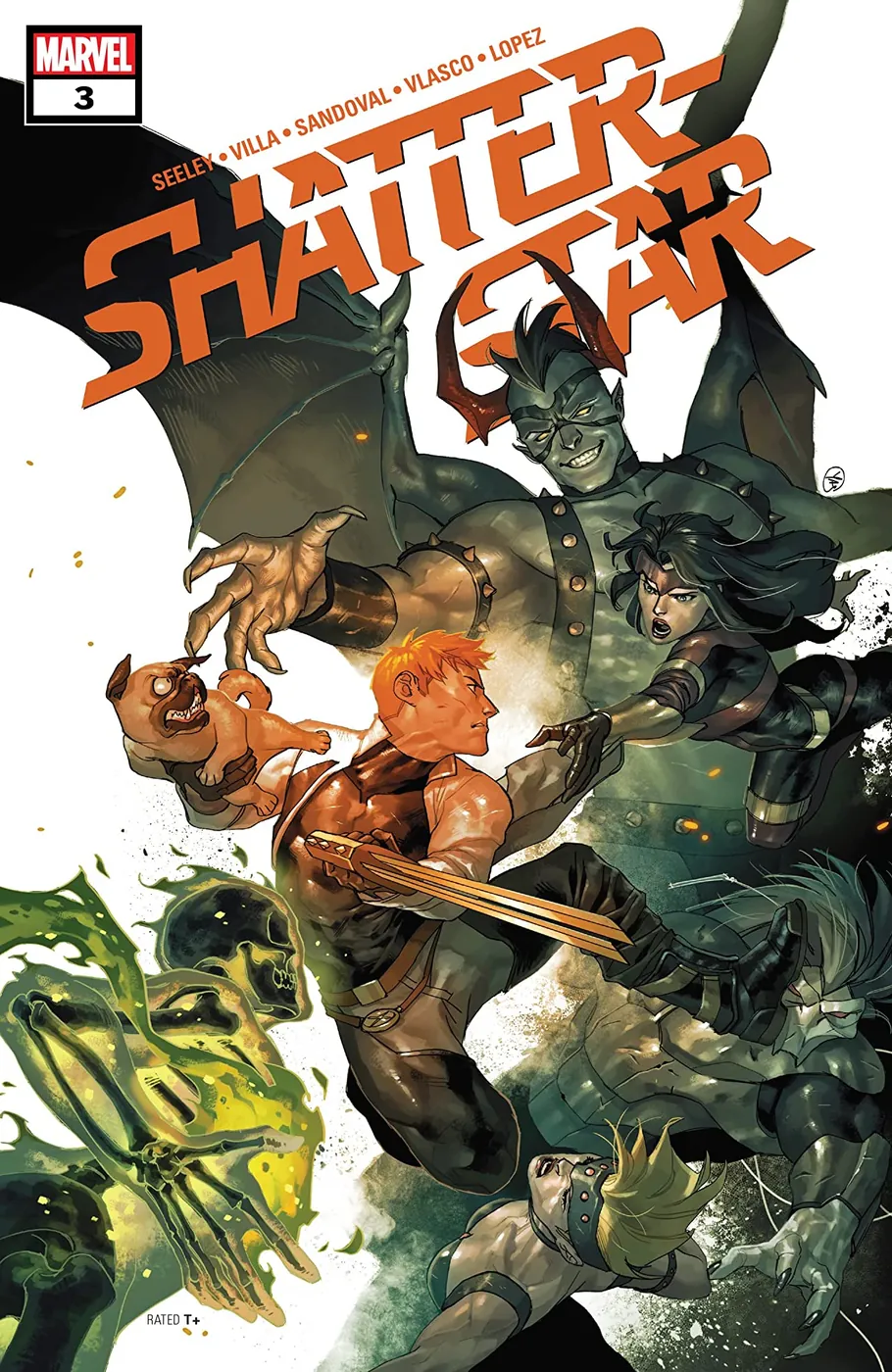 Cover of Shatterstar #3