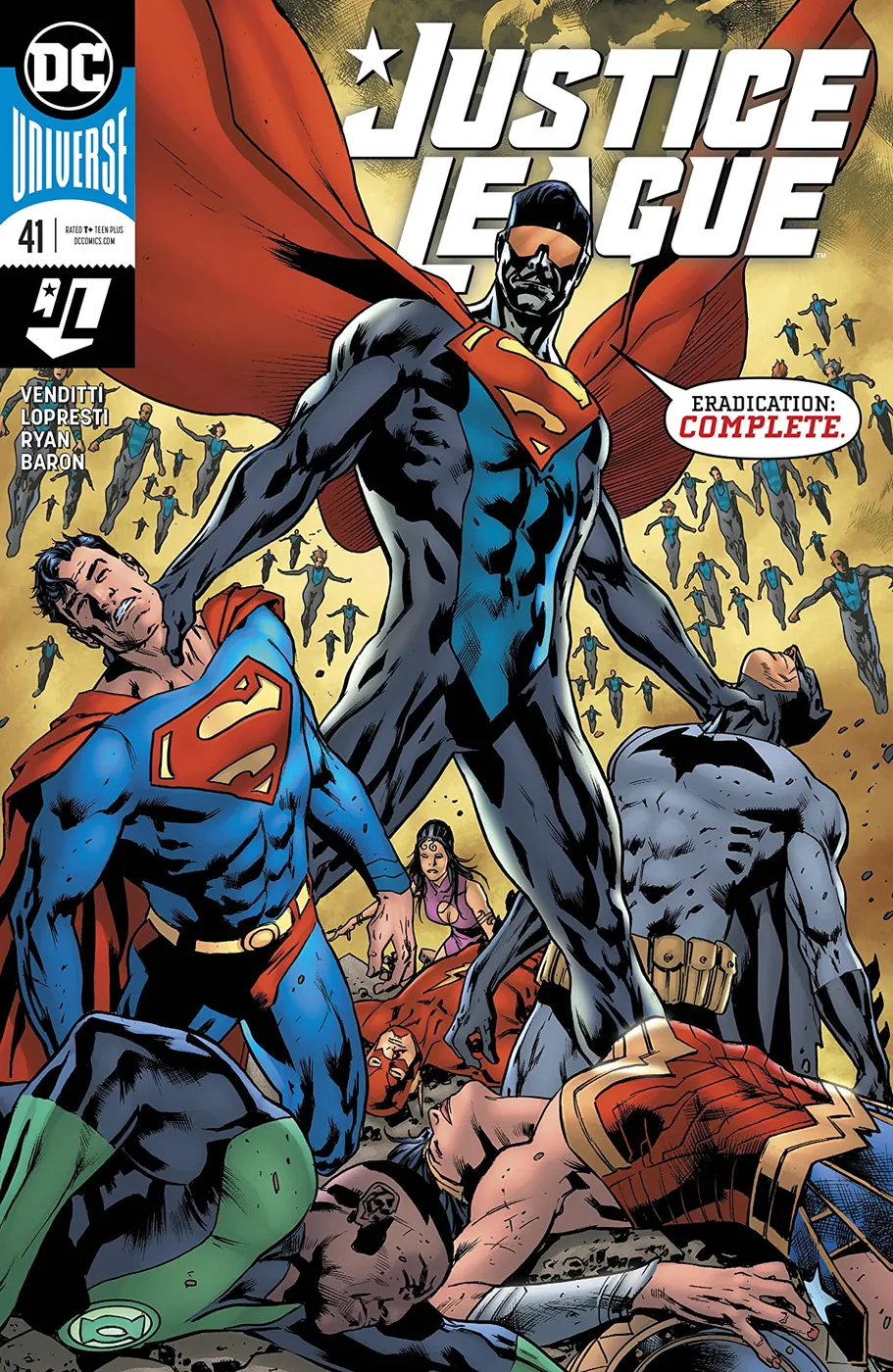Cover of Justice League #41