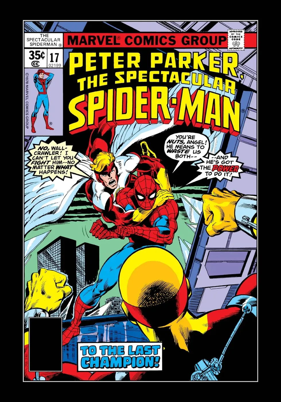 Cover of The Spectacular Spider-Man #17
