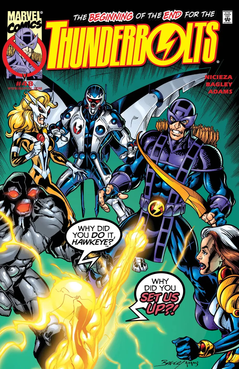 Cover of Thunderbolts #48