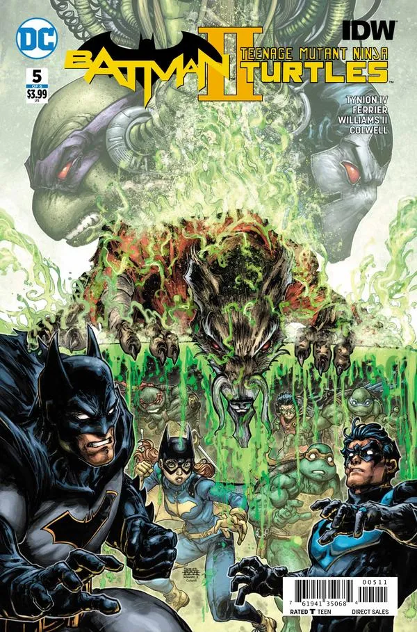 Cover of Batman / Teenage Mutant Ninja Turtles II #5