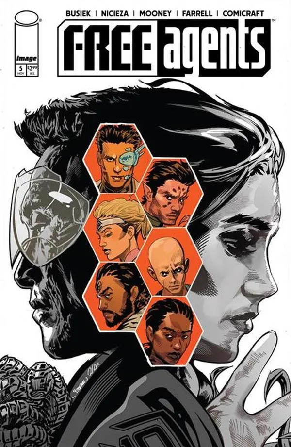 Cover of Free Agents #5
