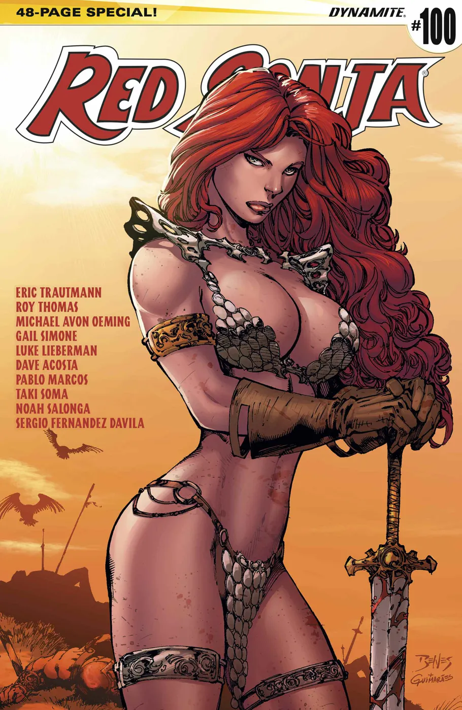 Cover of Red Sonja #100