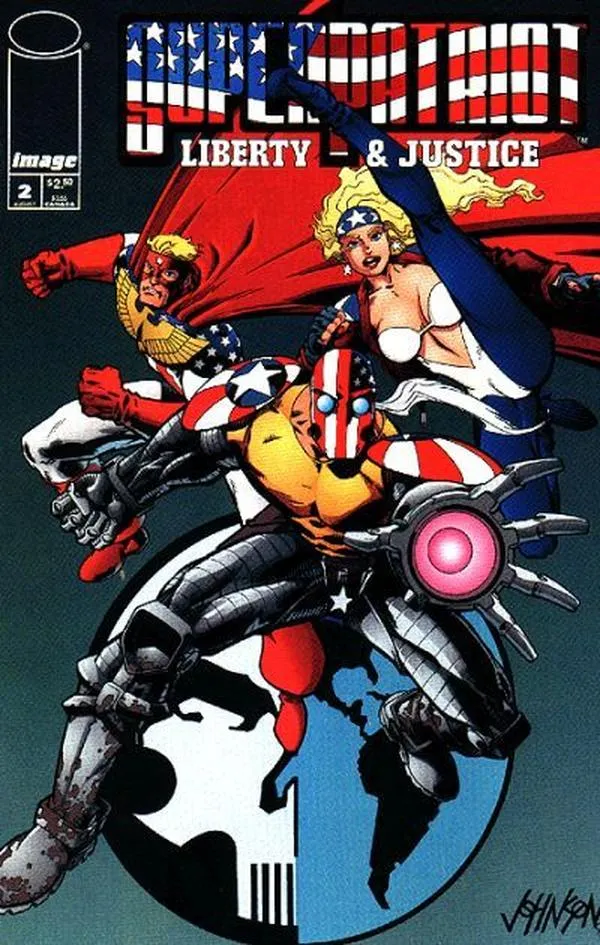Cover of Superpatriot: Liberty & Justice #2
