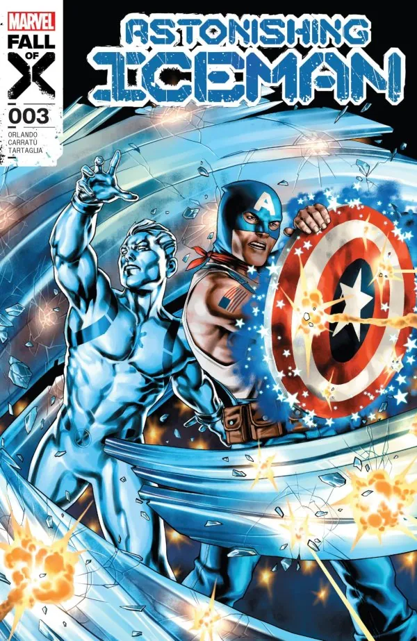 Cover of Astonishing Iceman #3