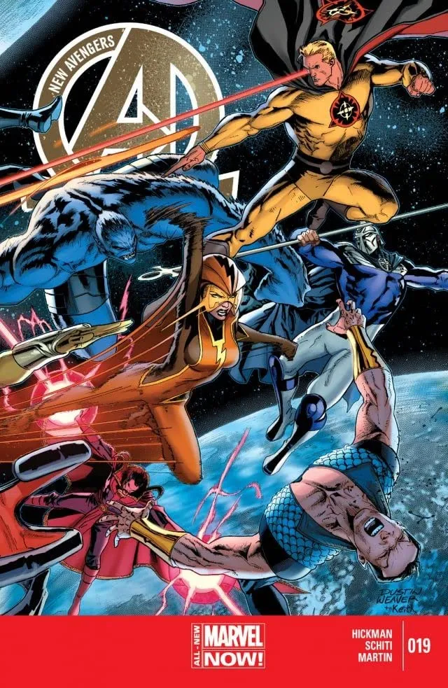 Cover of New Avengers #19