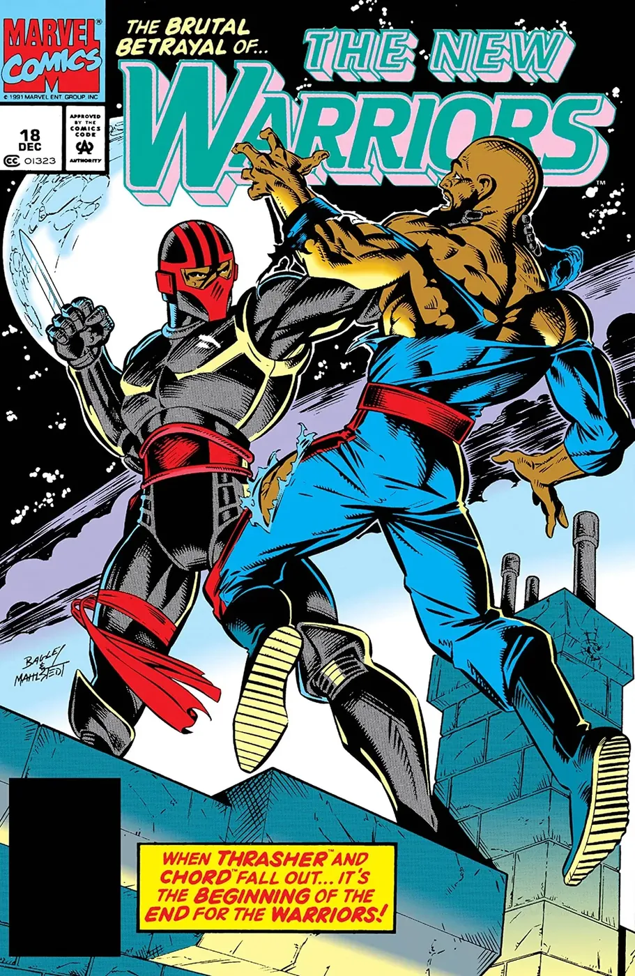 Cover of The New Warriors #18