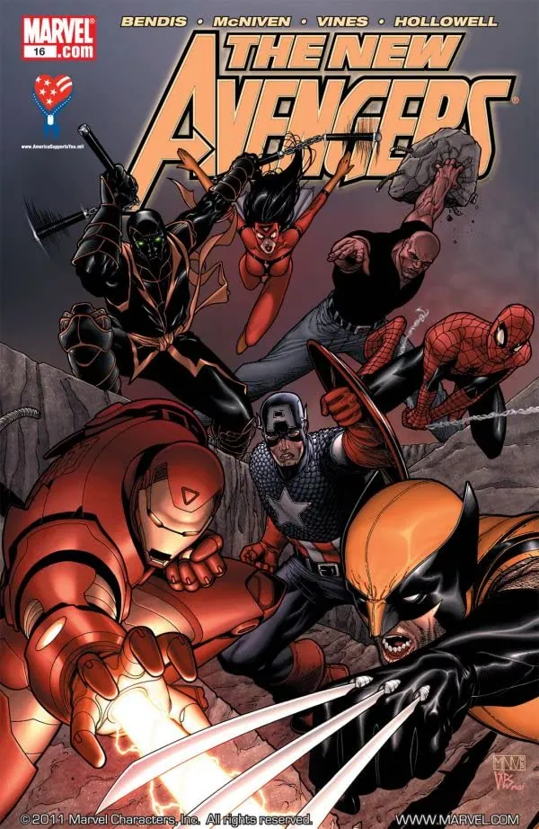 Cover of New Avengers #16