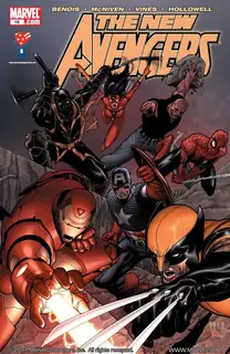 Cover of New Avengers #16