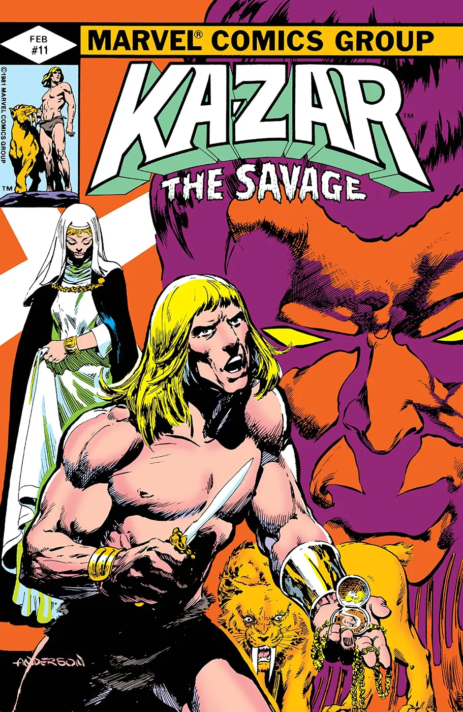 Cover of Ka-Zar the Savage #11
