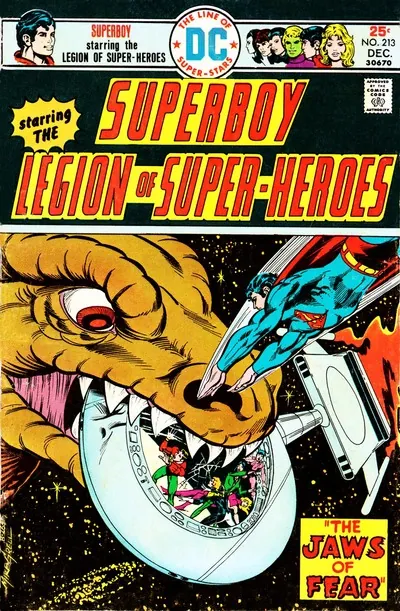 Cover of Superboy #213