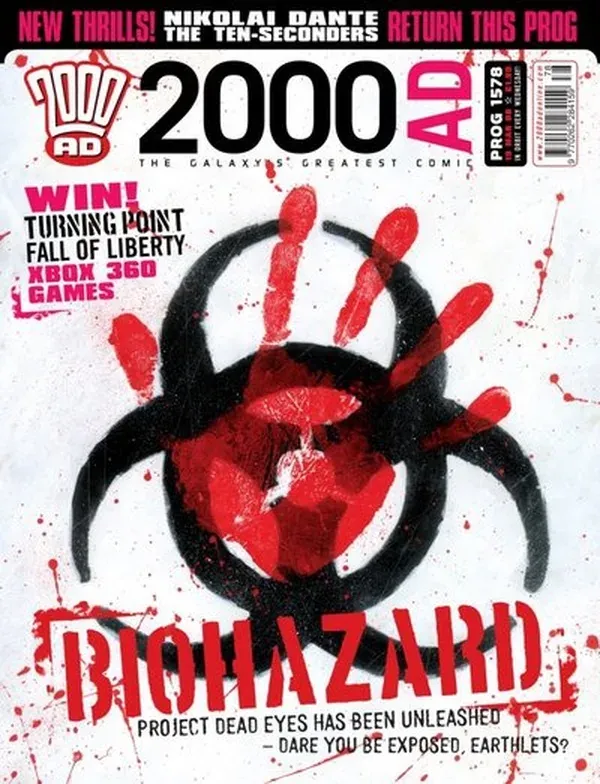 Cover of 2000 AD #1578