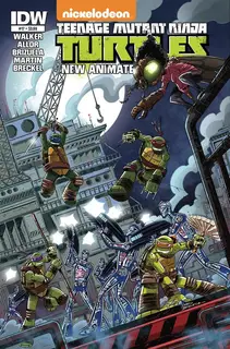 Cover of Teenage Mutant Ninja Turtles New Animated Adventures #17