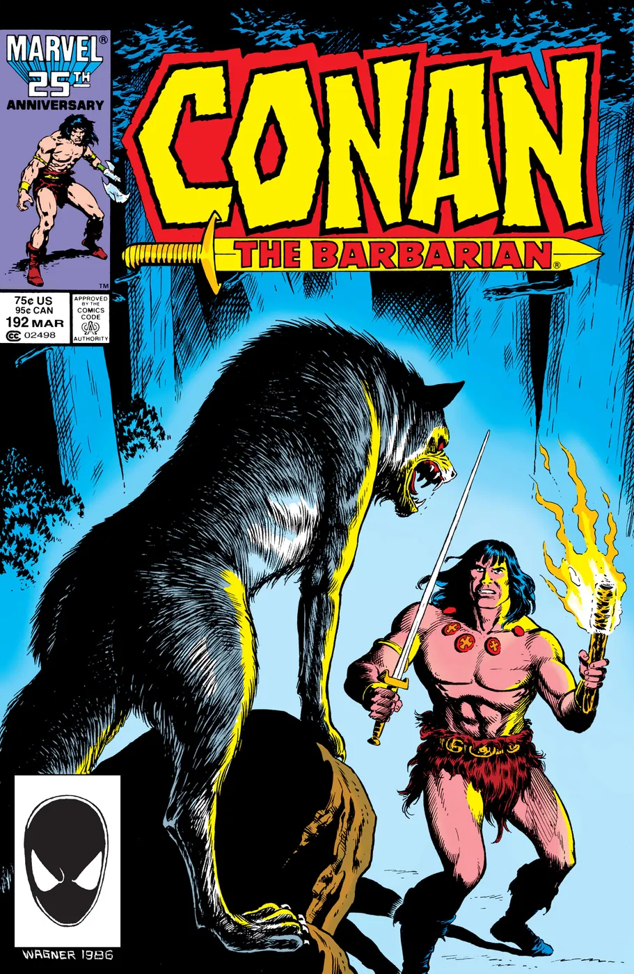 Cover of Conan the Barbarian #192