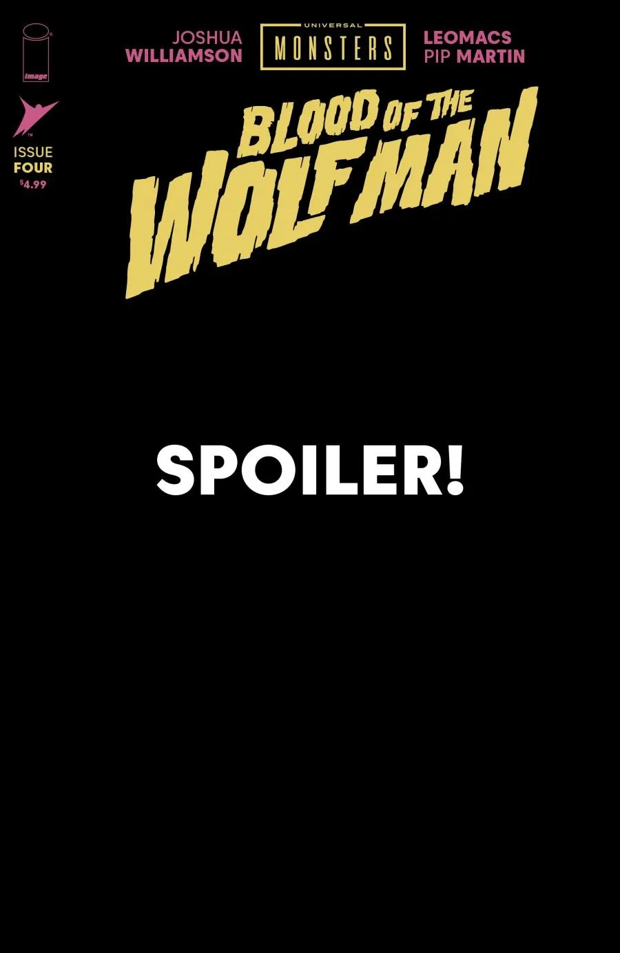Cover of Universal Monsters: Blood of the Wolf Man #4