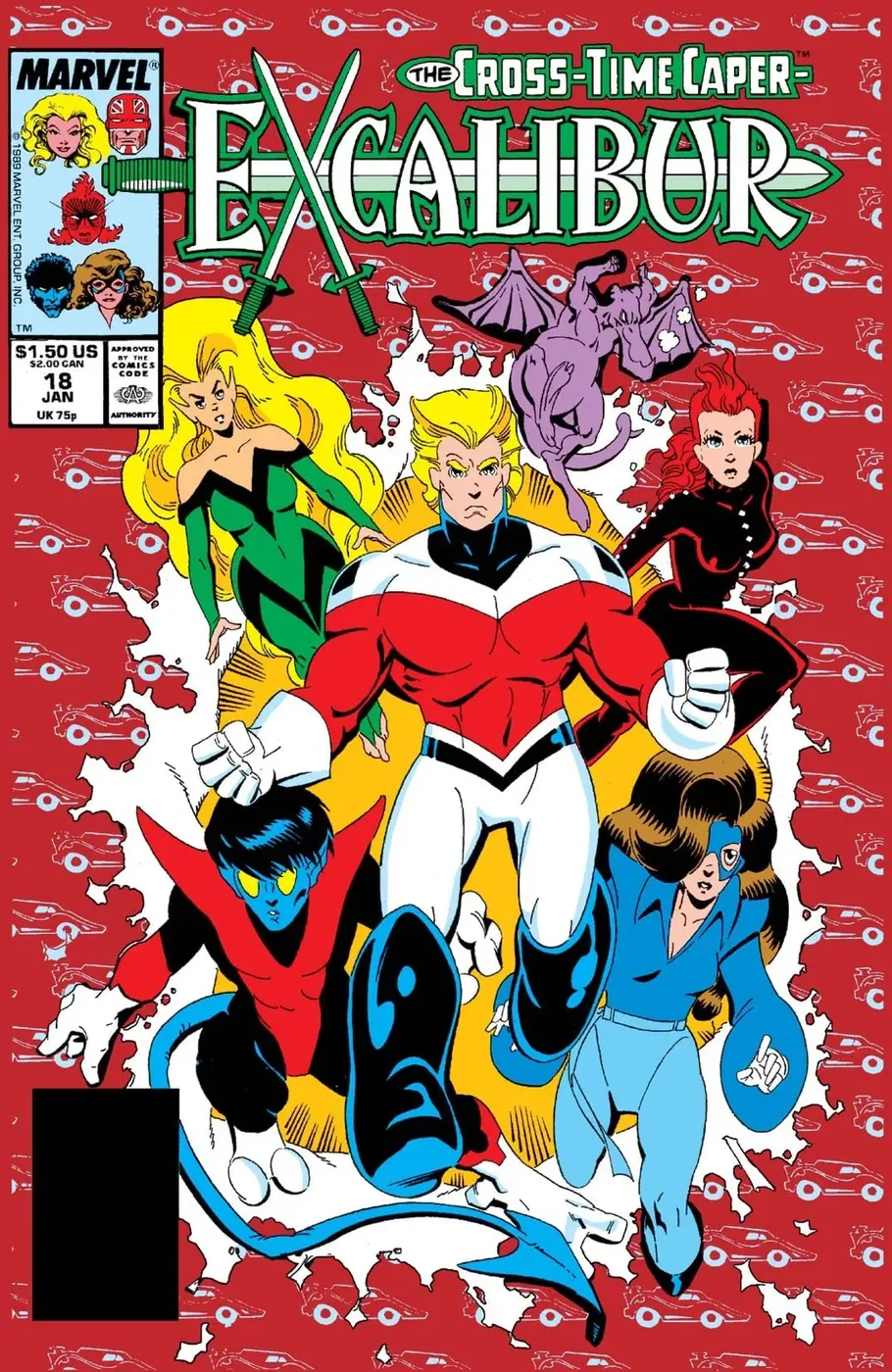 Cover of Excalibur #18
