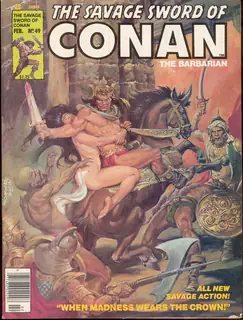 Cover of The Savage Sword of Conan #49