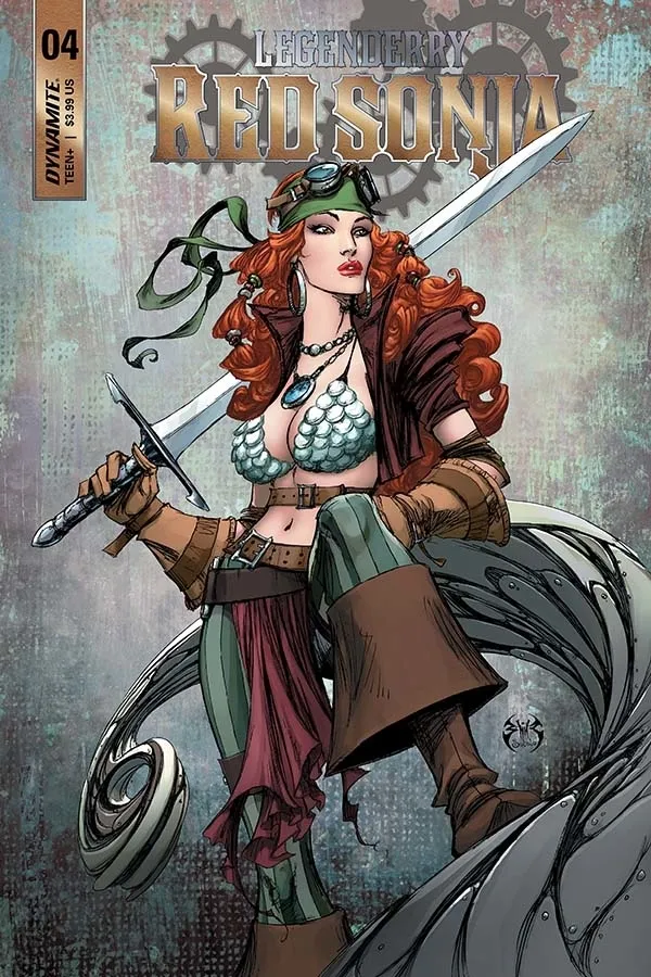 Cover of Legenderry: Red Sonja #4