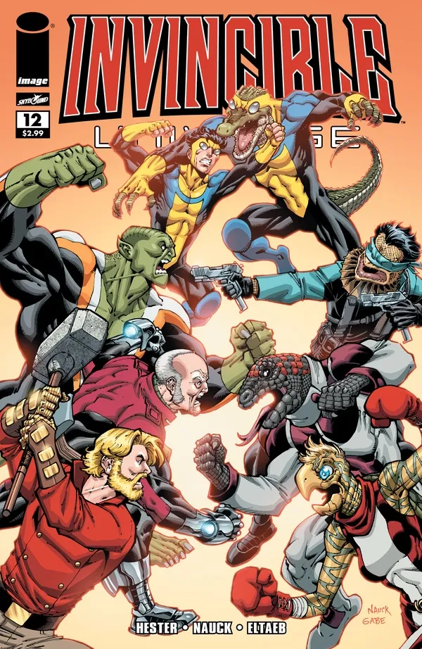 Cover of Invincible Universe #12