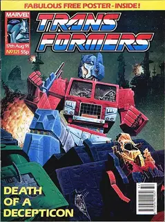 Cover of The Transformers #321