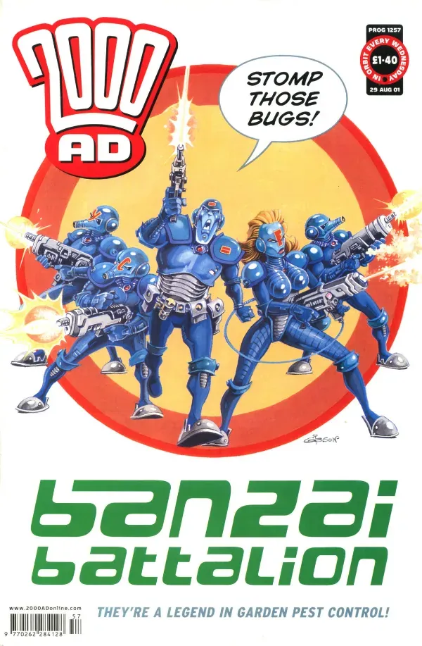 Cover of 2000 AD #1257