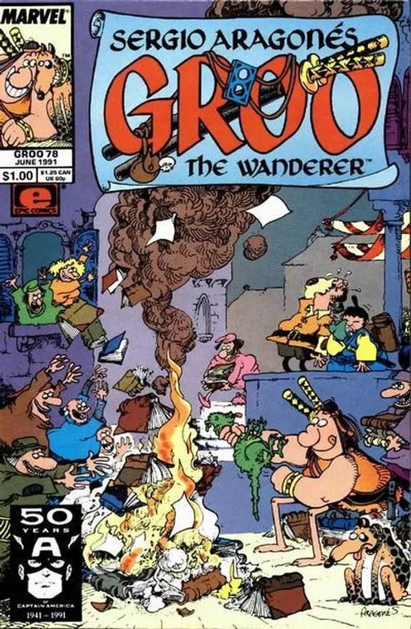 Cover of Sergio Aragonés Groo the Wanderer #78