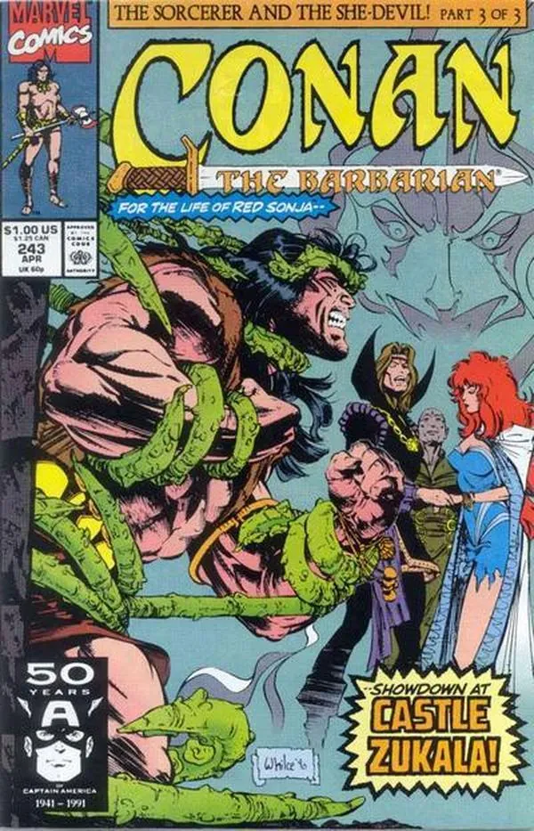 Cover of Conan the Barbarian #243