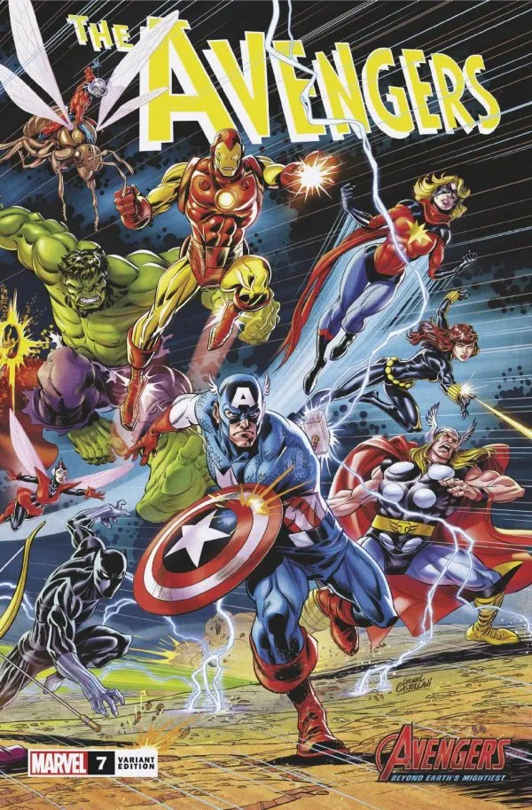Cover of Avengers #7 (773)