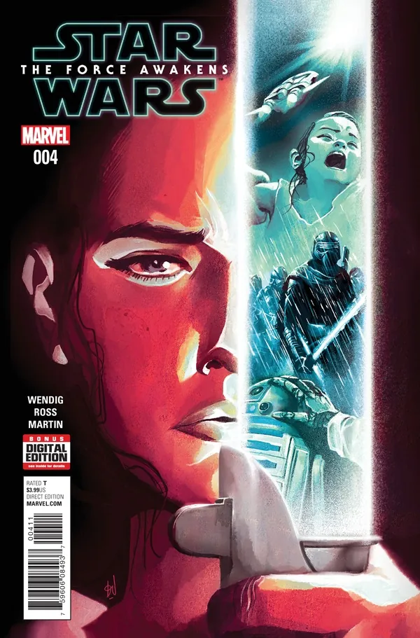 Cover of Star Wars: The Force Awakens Adaptation #4