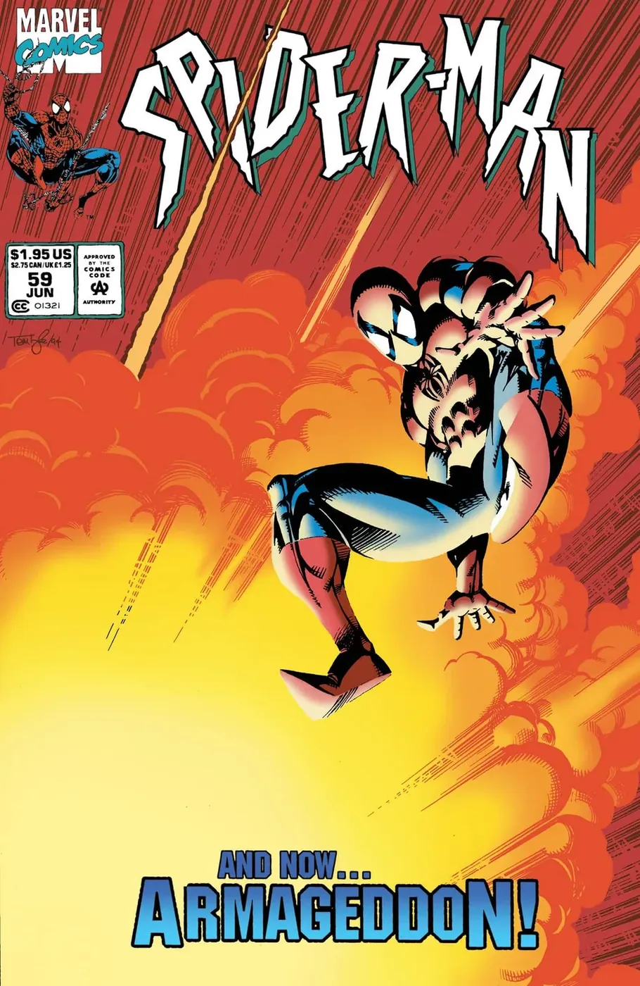 Cover of Spider-Man #59