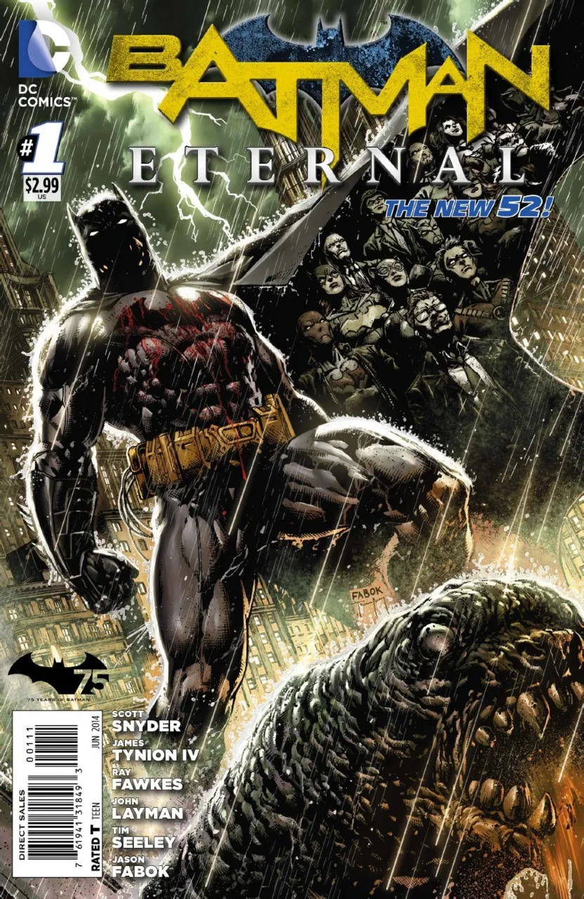 Cover of Batman Eternal #1