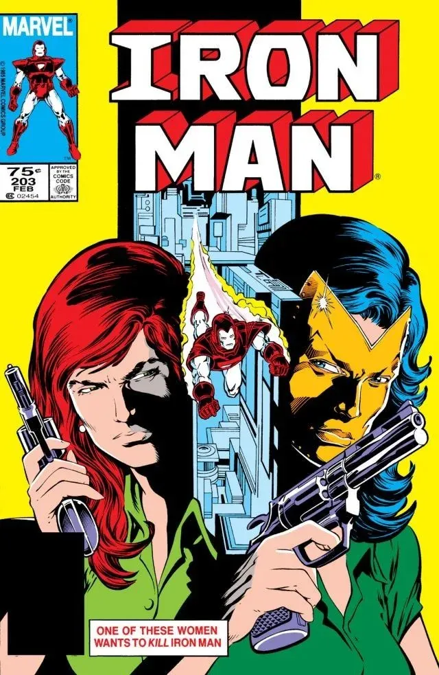 Cover of Iron Man #203