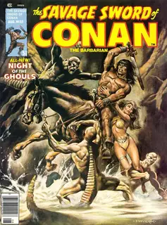 Cover of The Savage Sword of Conan #32