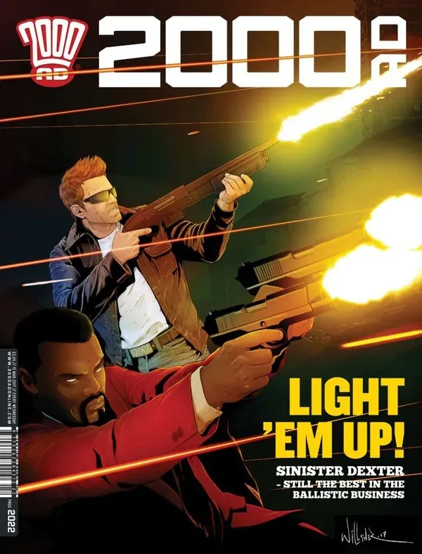 Cover of 2000 AD #2022