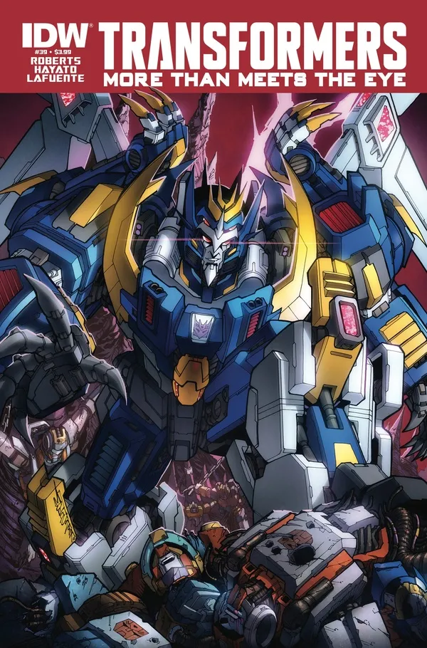 Cover of The Transformers: More Than Meets the Eye #39