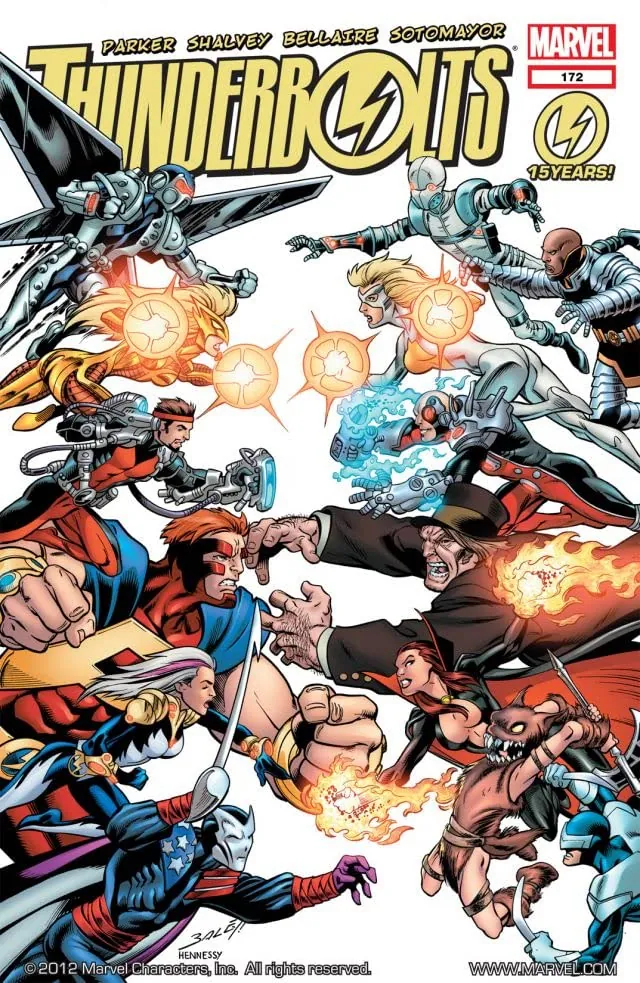 Cover of Thunderbolts #172