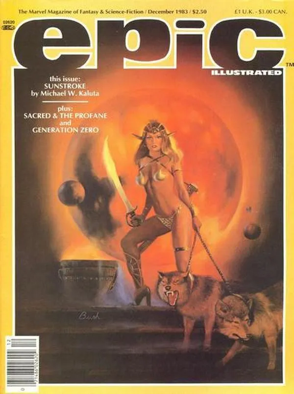 Cover of Epic Illustrated #21