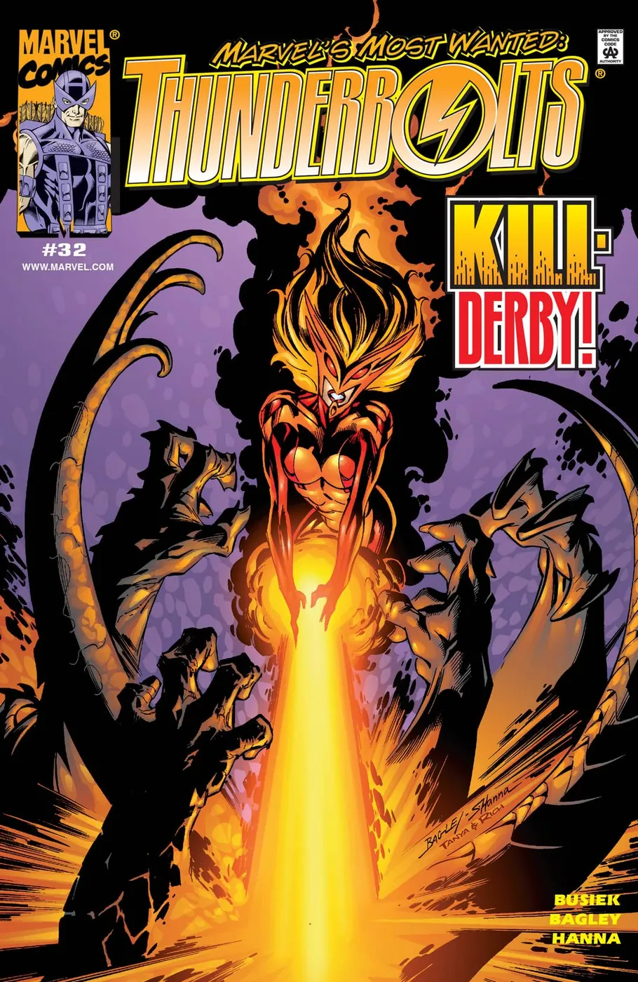Cover of Thunderbolts #32