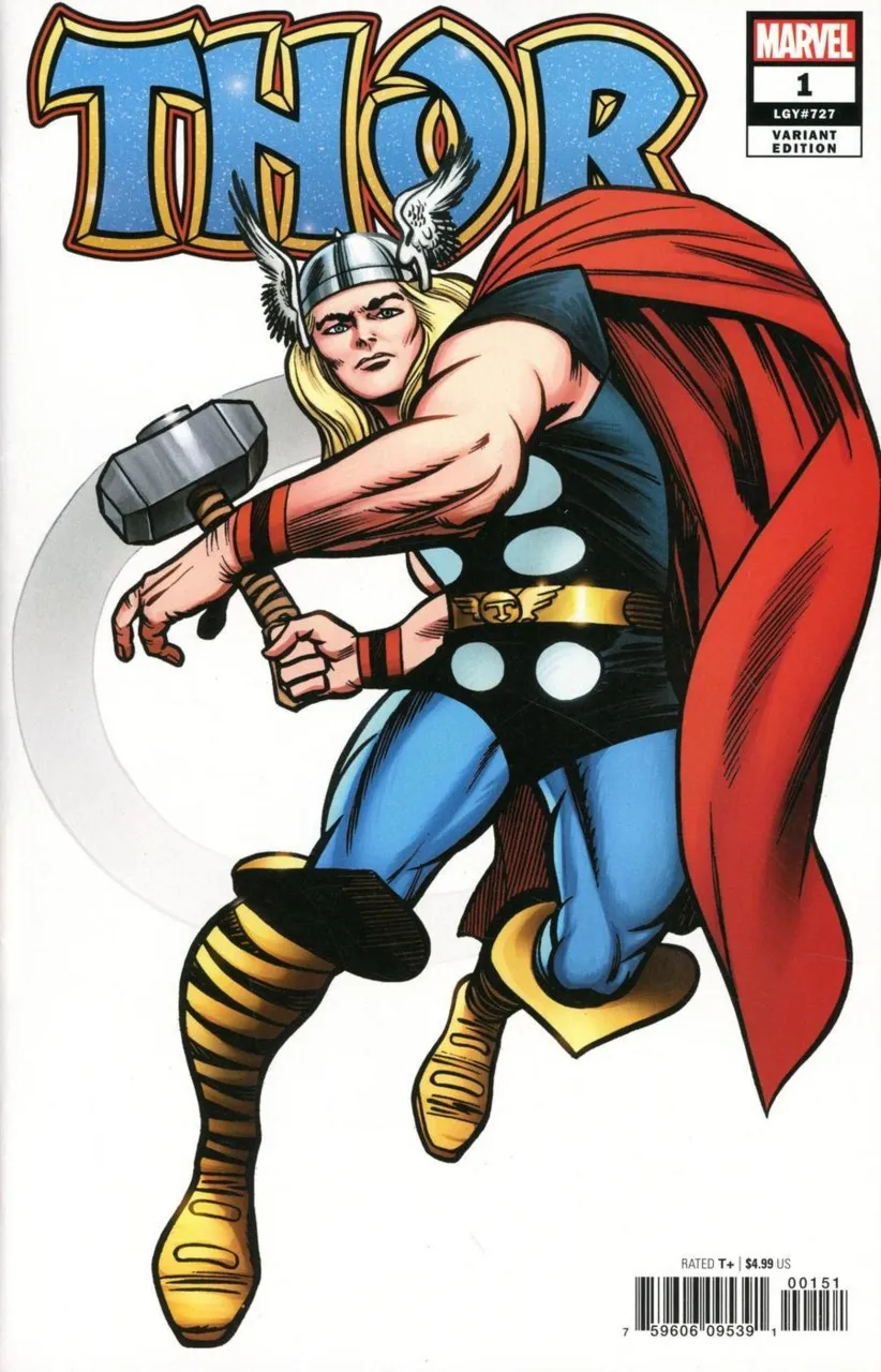 Cover of Thor #1 (727)