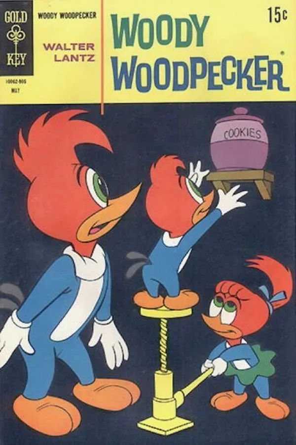 Cover of Walter Lantz Woody Woodpecker #105