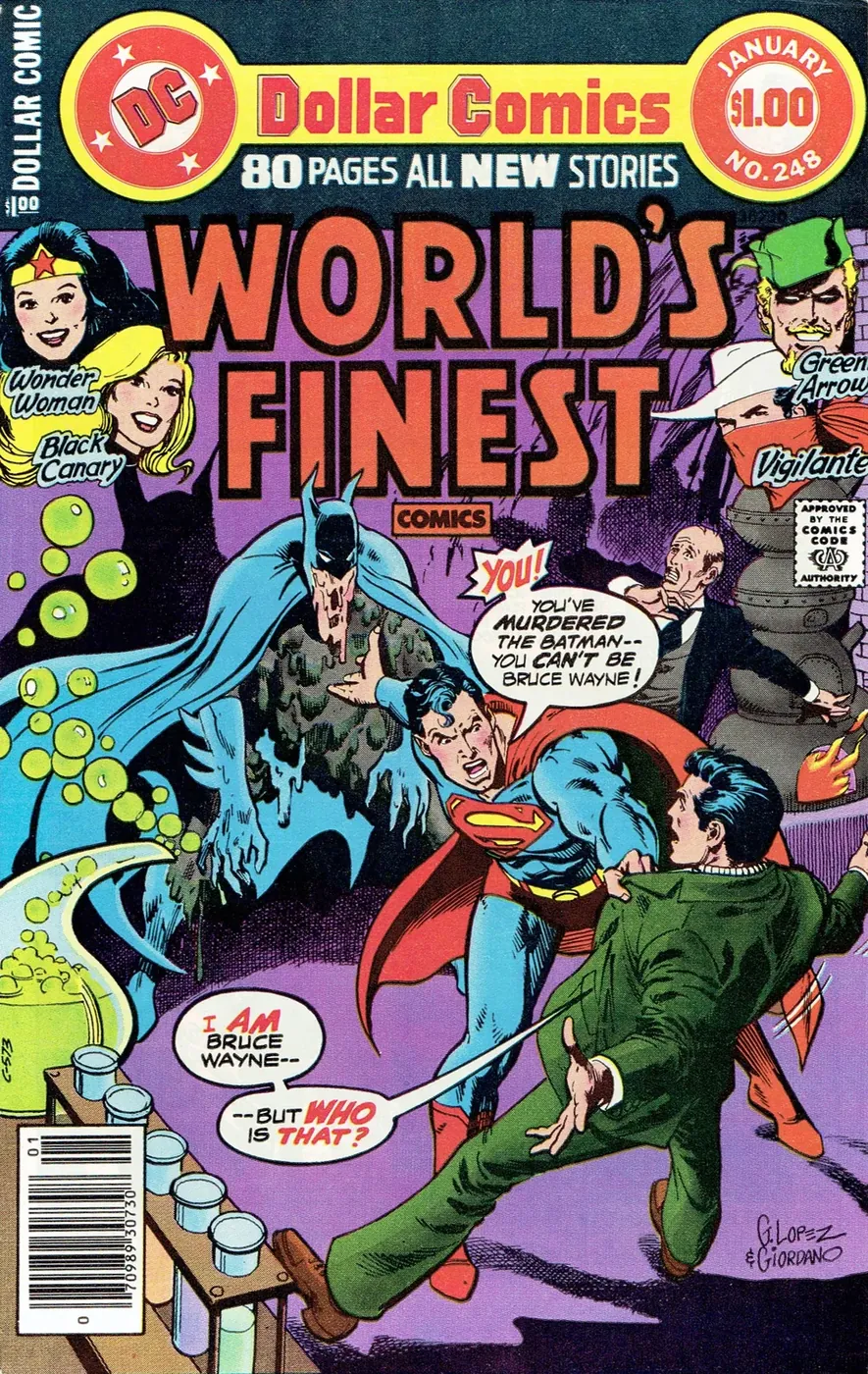 Cover of World's Finest Comics #248