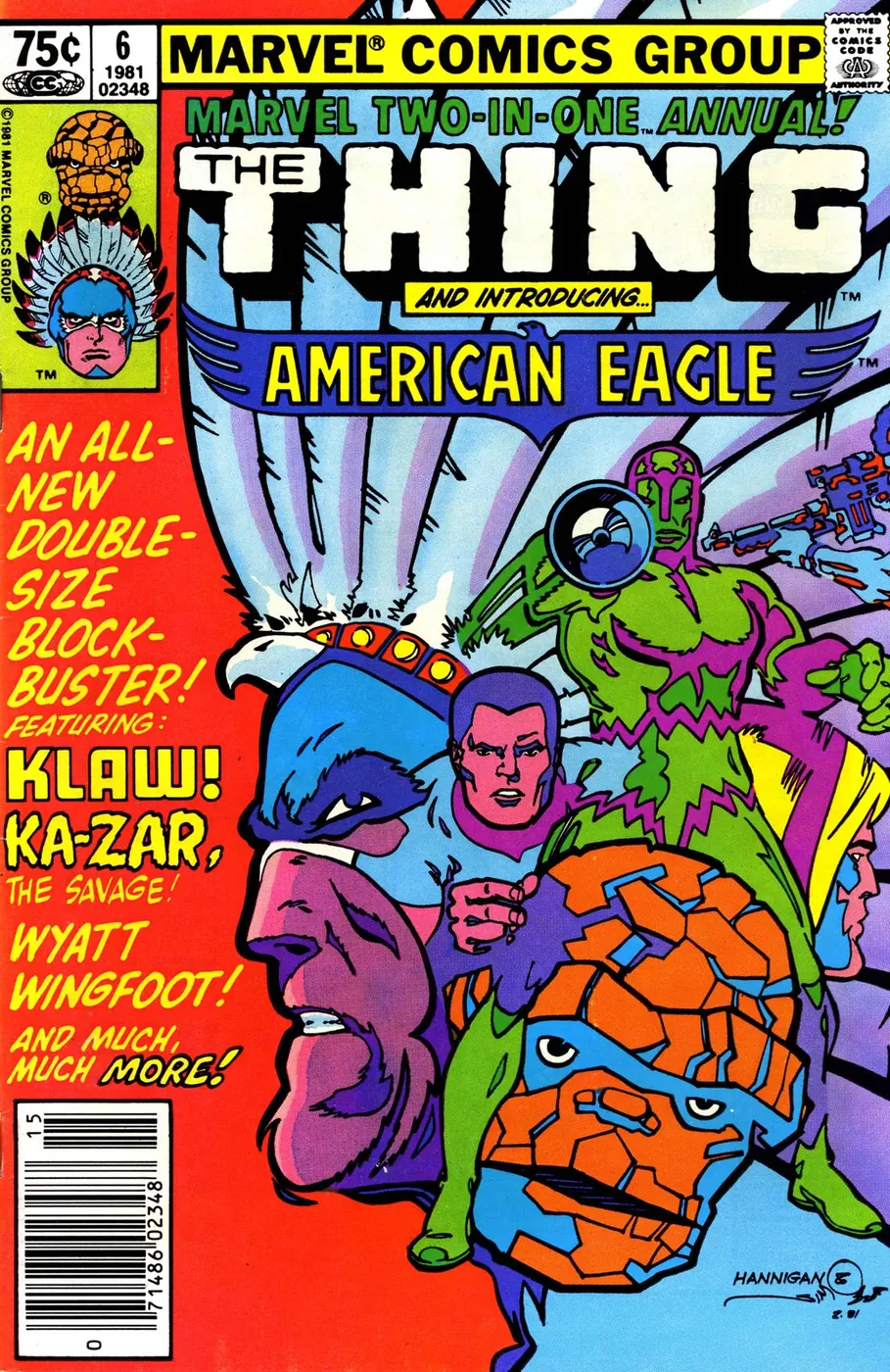 Cover of Marvel Two-in-One Annual #6