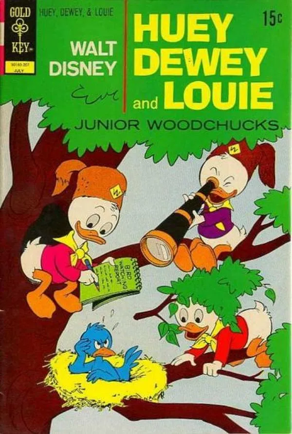 Cover of Walt Disney Huey, Dewey and Louie Junior Woodchucks #15