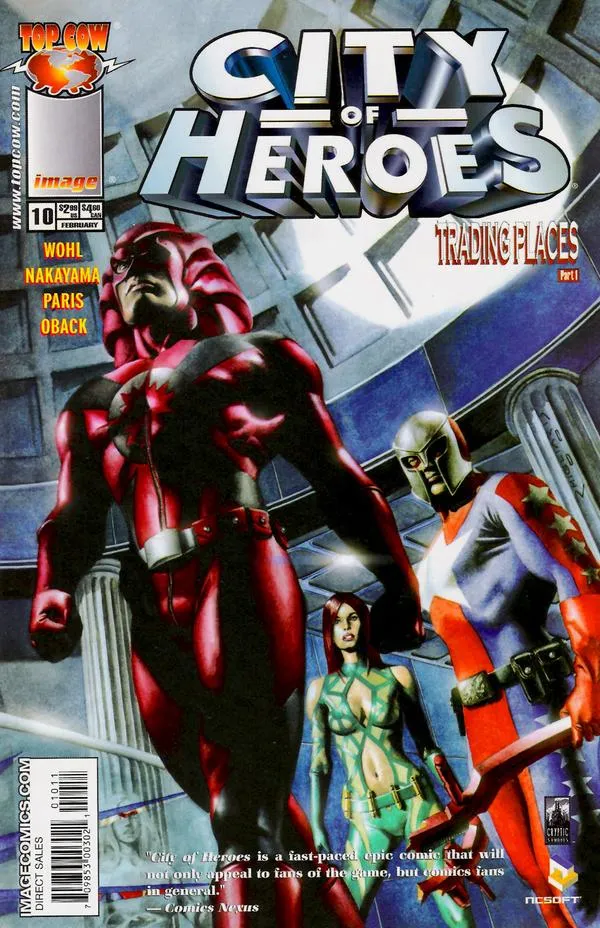 Cover of City of Heroes #10
